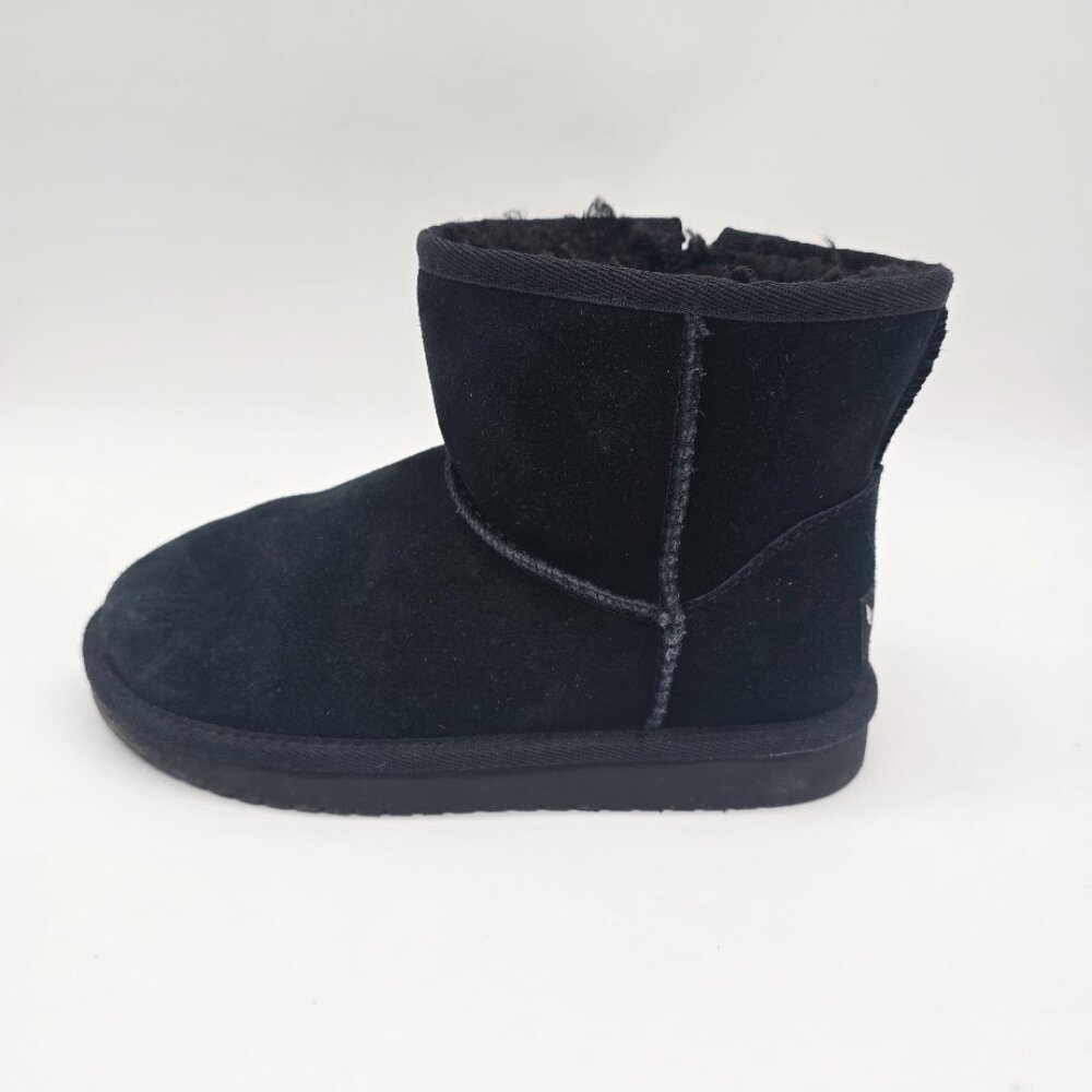 UGG Koolaburra Girls Mini Boots Black Size 13 - Picture 7 of 10